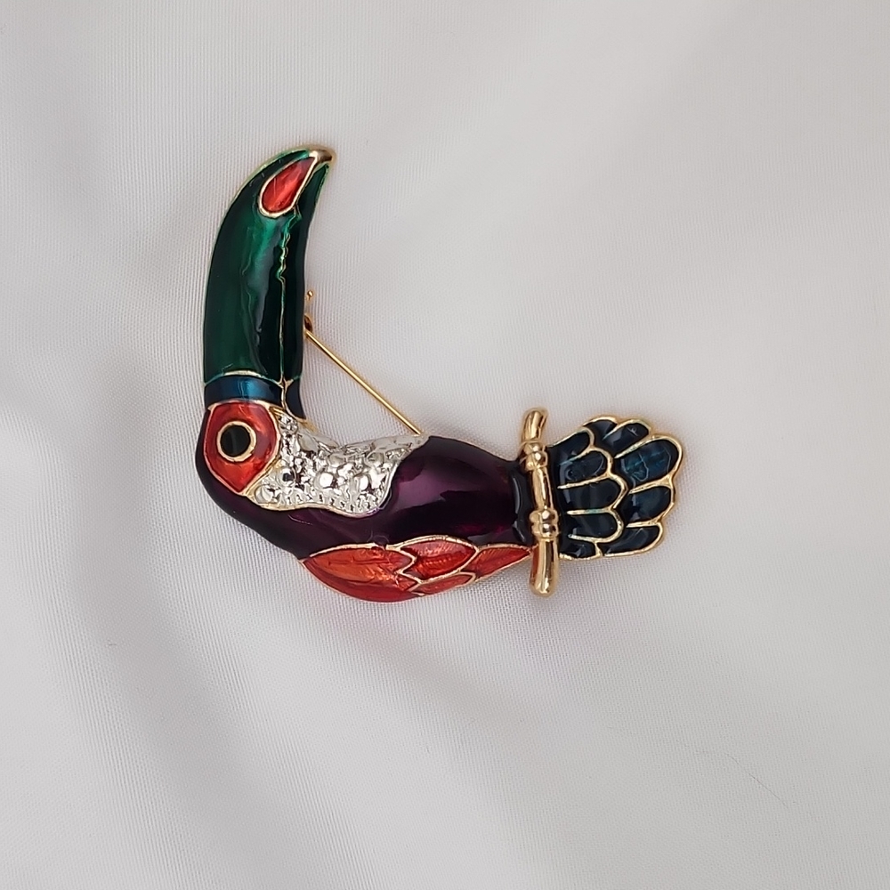 VIntage Toucan Brooch
